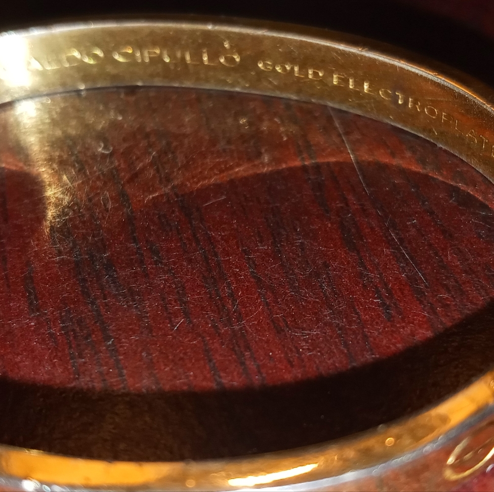 Aldo Cipullo VTG Cartier Vintage 1970 Charles Revson Love Bracelet - Picture 3 of 13